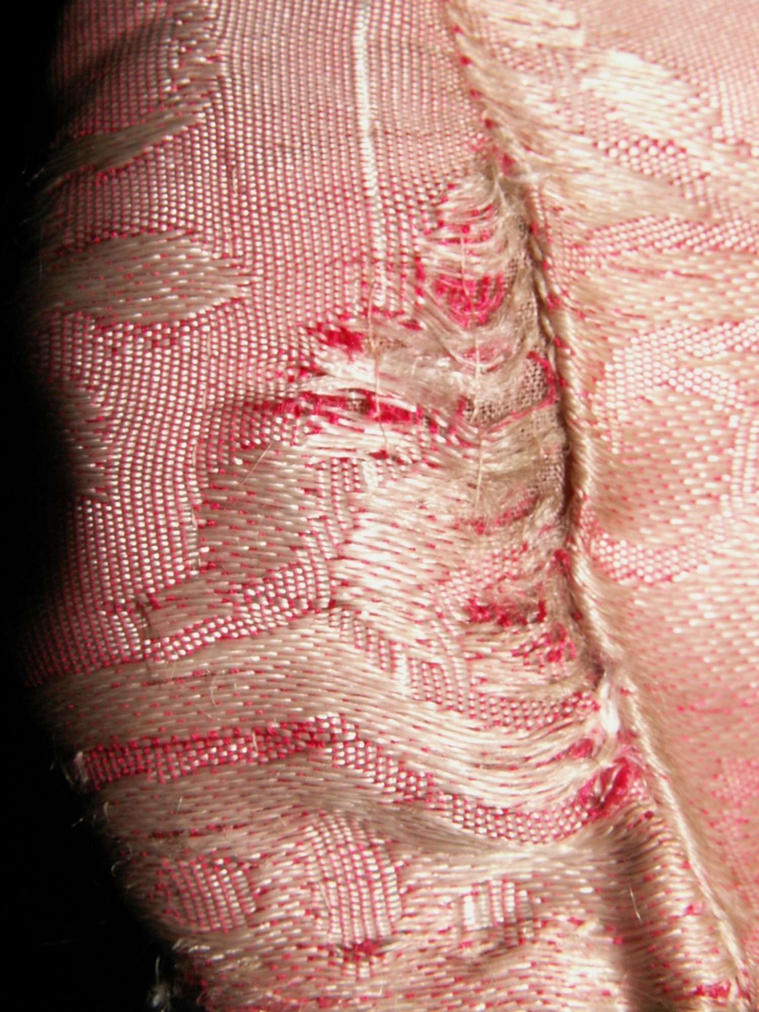 Particolare dopo il consolidamento